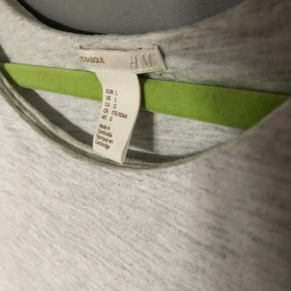 Light Gray H&M Mini Shift Dress - Picture 2 of 2